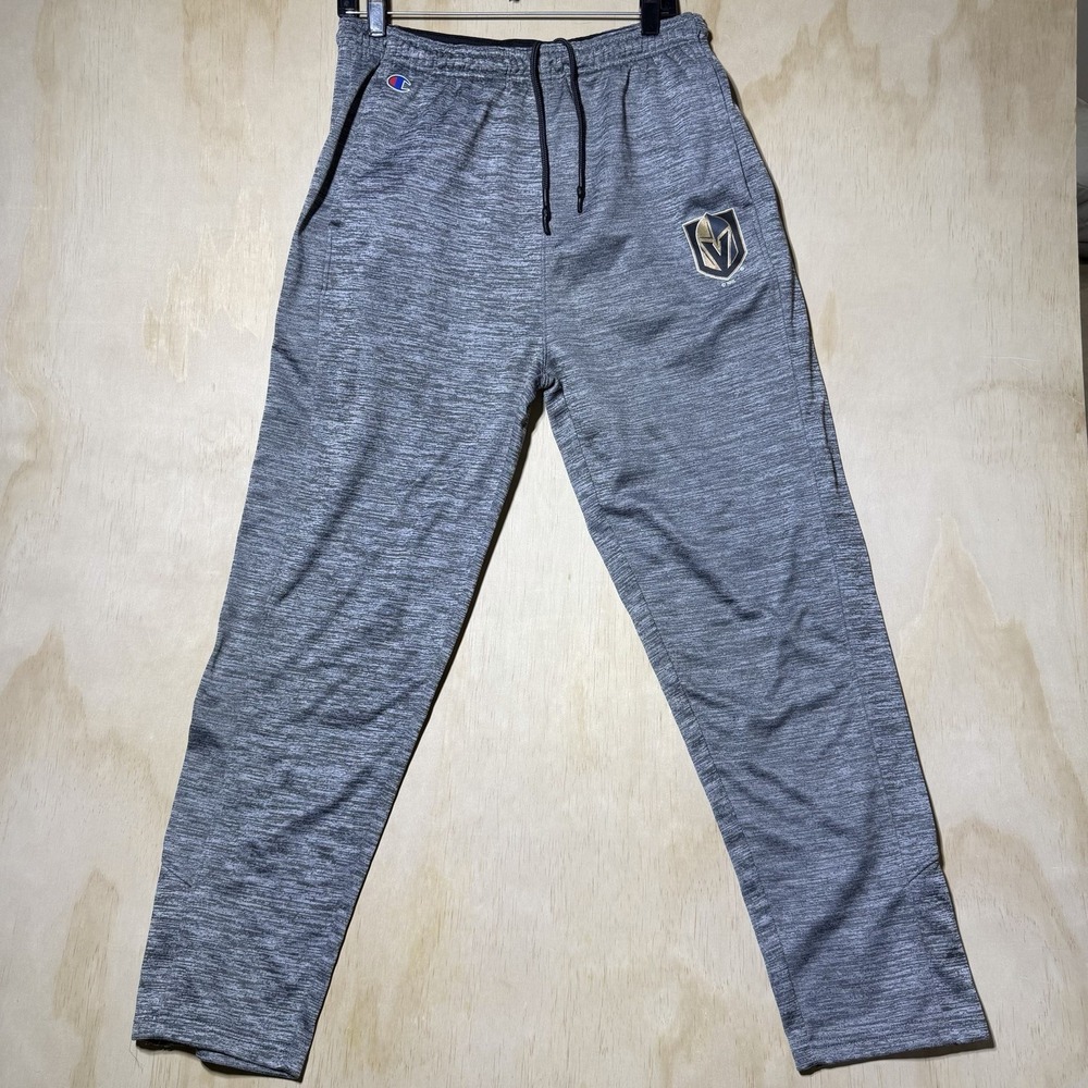 Champion Vegas Golden Knights NHL Men's L Gray Athletic Sweatpants Hockey